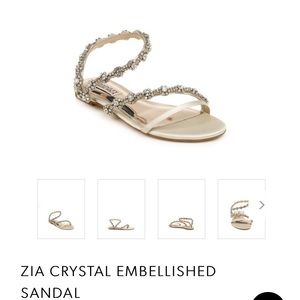 Badgley Mischka Zia sandals size 8.5